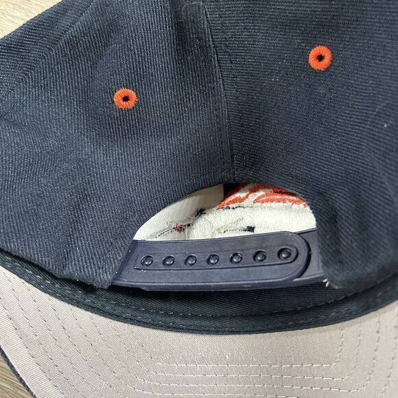 Vintage Puma Denver Broncos Hat Snapback NFL Football Black Wool Blend Cap - Picture 2 of 9